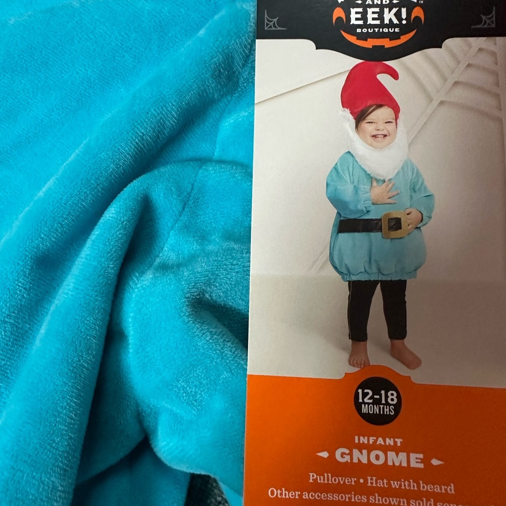 Gnome baby costume